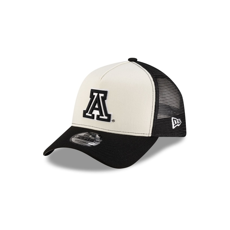 Arizona Wildcats Chrome Black 9FORTY A-Frame Trucker One Size