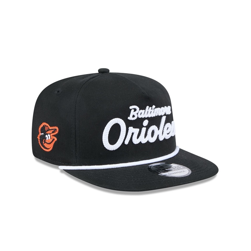 Baltimore Orioles Team Text Golfer Hat One Size