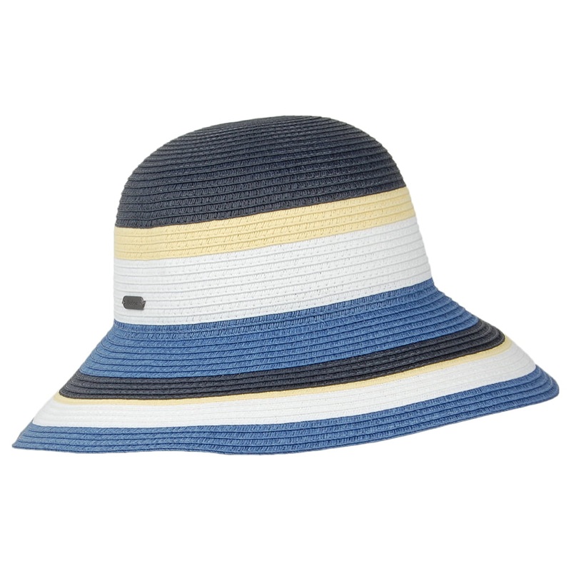 Barbour Hats Marsh Sun Hat – Blue-Yellow S