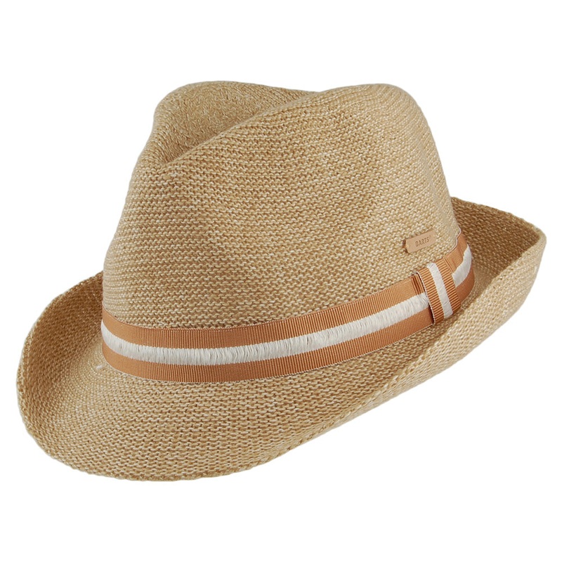 Barts Hats Woltz Trilby Hat – Natural Small/Medium