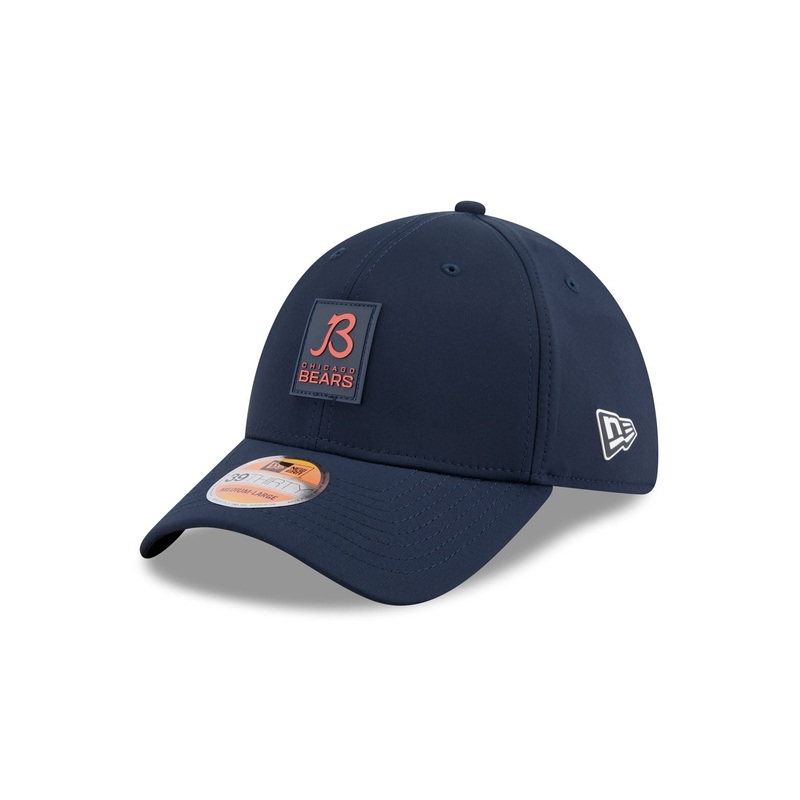 Chicago Bears 2025 Sideline Hot Weather B 39THIRTY Stretch Fit Hat S/M
