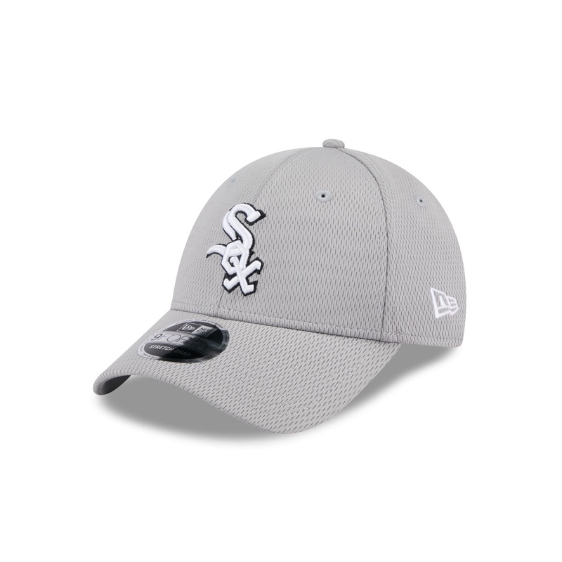 Chicago White Sox Gray 9FORTY Stretch-Snap Hat One Size