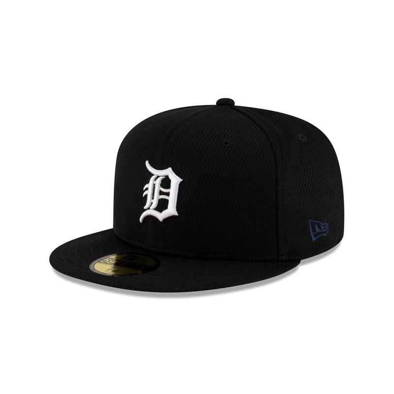 Detroit Tigers 2025 Clubhouse Black 59FIFTY Fitted Hat 7