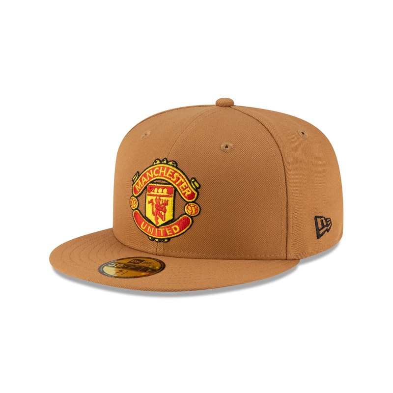 Manchester United FC Bronze 59FIFTY Fitted Hat 7