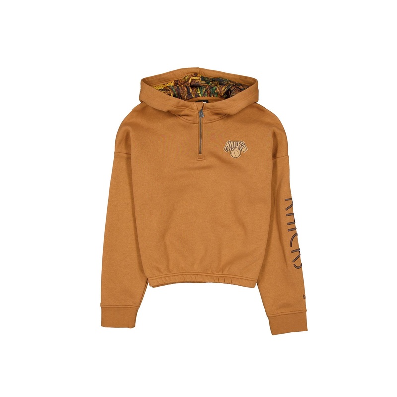 New York Knicks 2025 All-Star Game Victory Grove Women’s Light Bronze Hoodie XS
