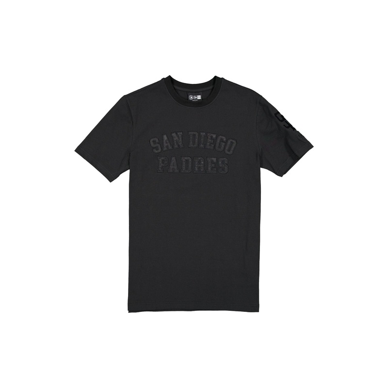 San Diego Padres Black on Black Logo Select T-Shirt S
