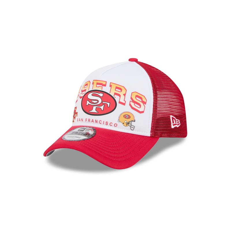 San Francisco 49ers Sport Classics 9FORTY A-Frame Trucker Hat One Size