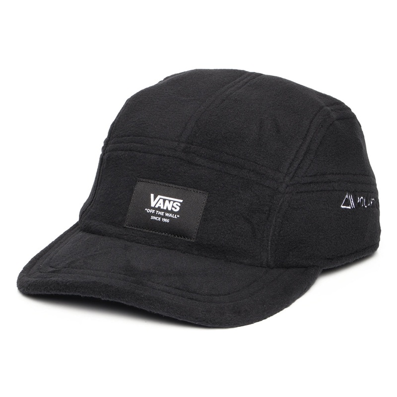 Vans Hats MTE Polartec 5 Panel Cap – Black Adjustable