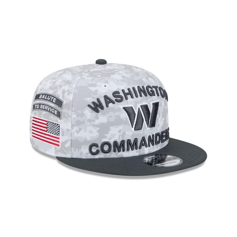 Washington Commanders 2024 Salute to Service 9FIFTY Snapback Hat One Size