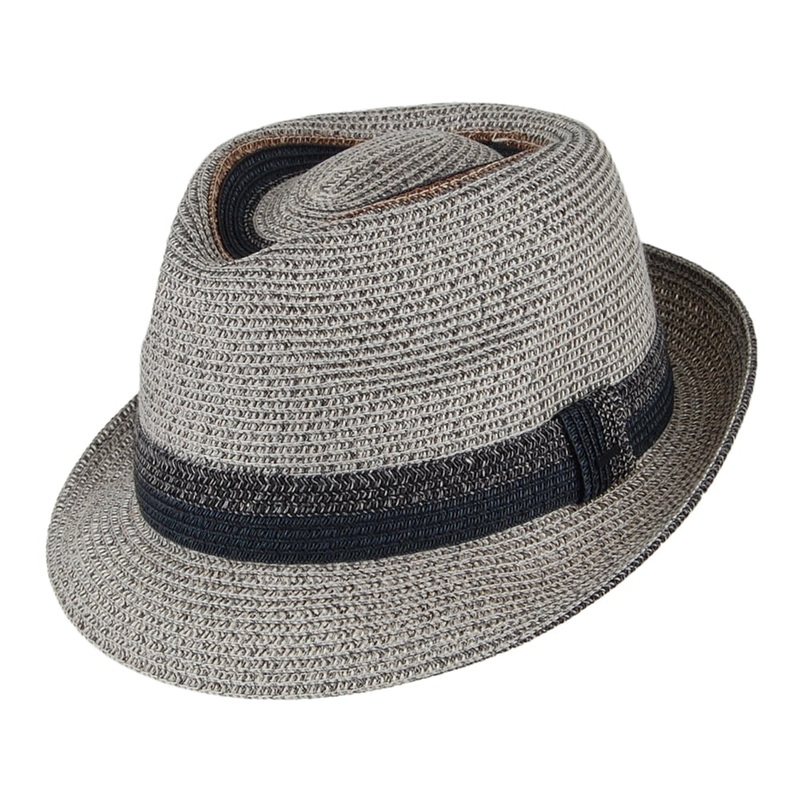 Bailey Hats Archer Trilby Hat – Grey S