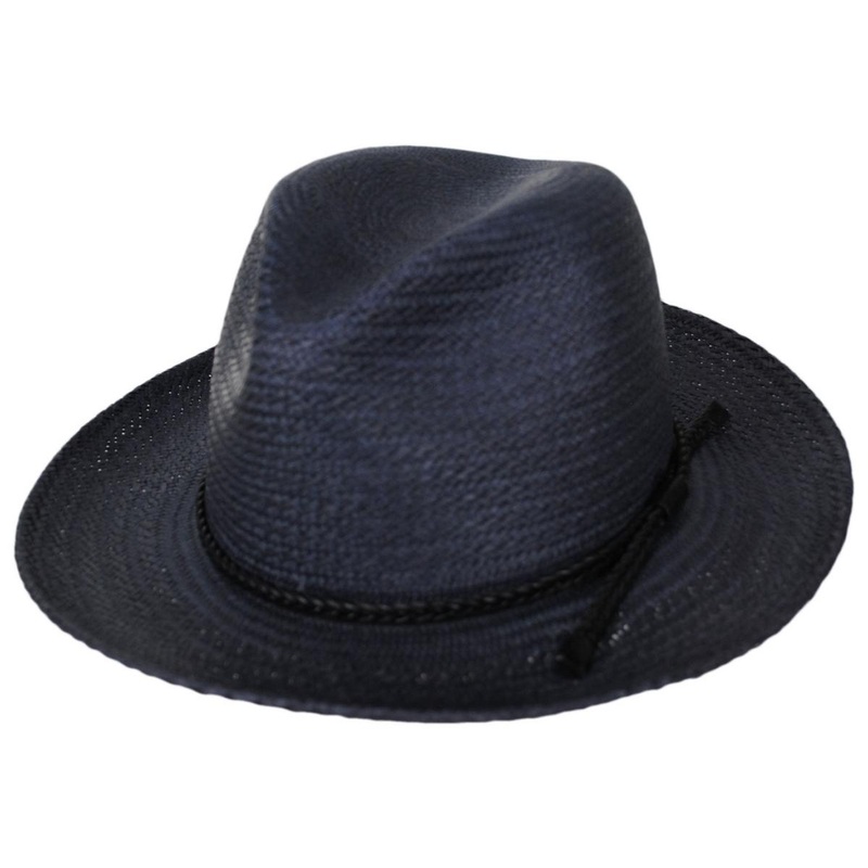 Crispin Panama Straw Fedora Hat AVION S