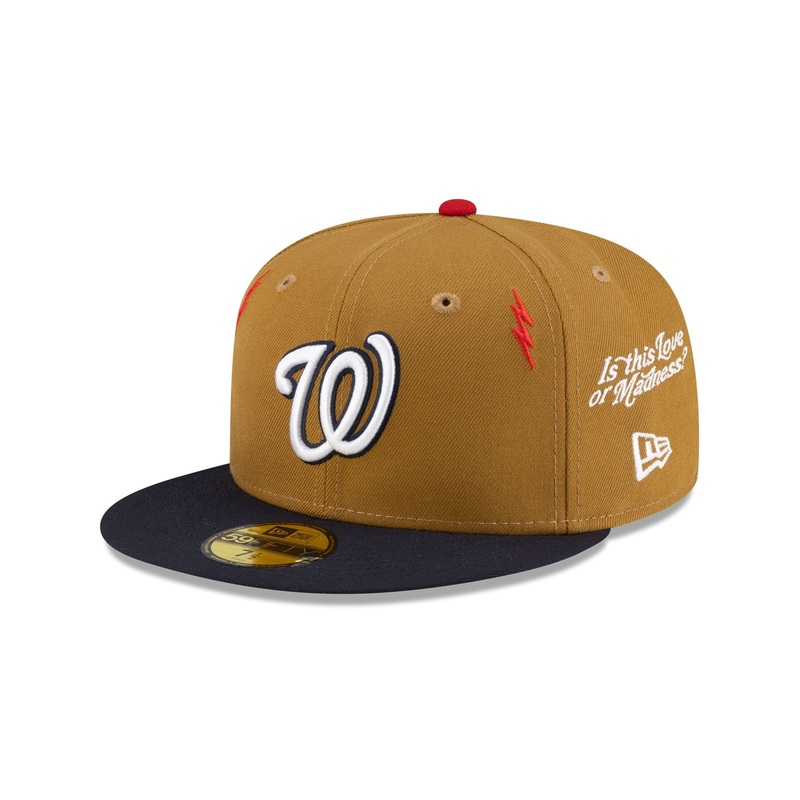 Diet Starts Monday x Washington Nationals Lightening Bolts 59FIFTY Fitted Hat 7