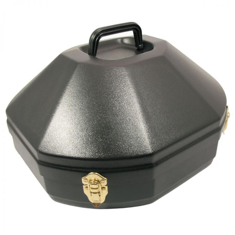 Hard Plastic Western Hat Can Carrier BLACK ONE SIZE