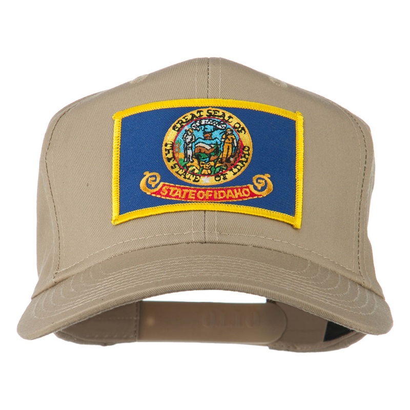 Idaho State High Profile Patch Cap Khaki One Size
