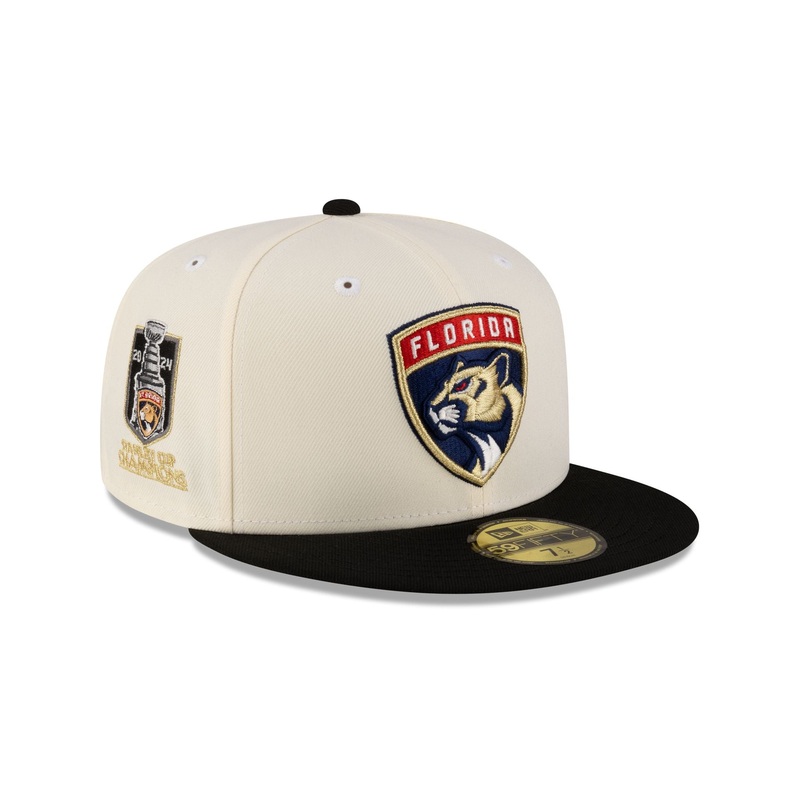 Just Caps Stanley Cup Champions Florida Panthers 59FIFTY Fitted Hat 7