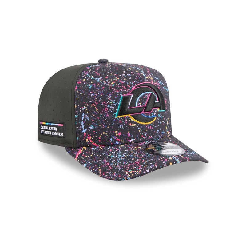 Los Angeles Rams 2025 Crucial Catch 9FIFTY A-Frame Snapback Hat One Size