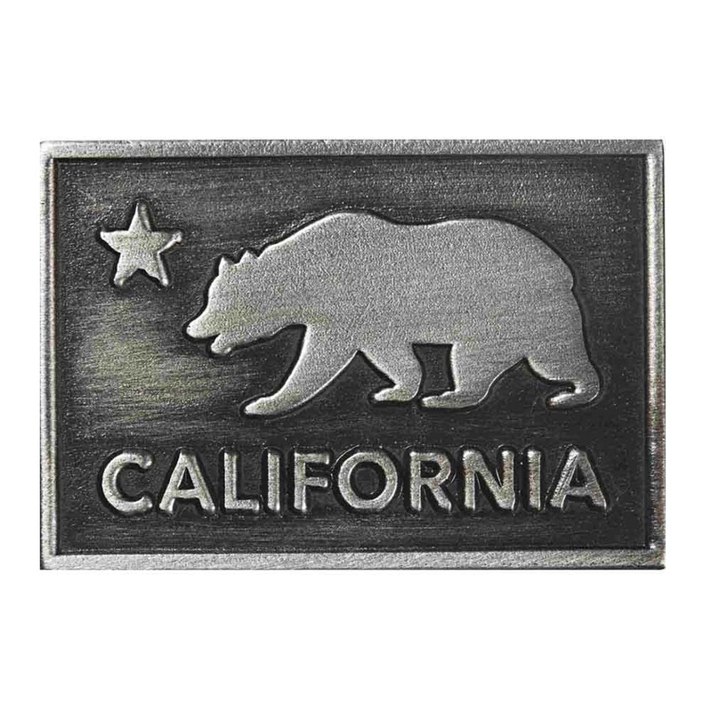 Magnetic Emblems for Carkella Golf Hats California Grey