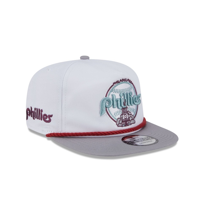 Philadelphia Phillies Optic White Golfer Hat One Size