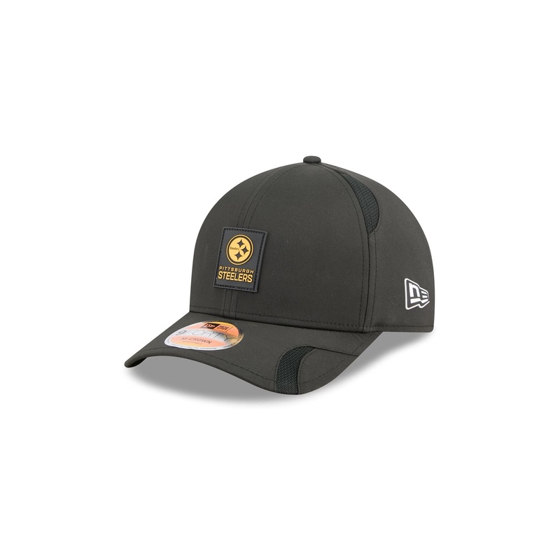 Pittsburgh Steelers 2025 Sideline Hot Weather Kids 9FORTY M-Crown Snapback Hat Youth
