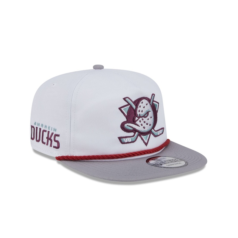 Anaheim Ducks Optic White Golfer Hat One Size