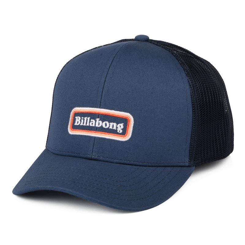 Billabong Hats Kids Walled Trucker Cap – Dark Blue CHILD ADJ.