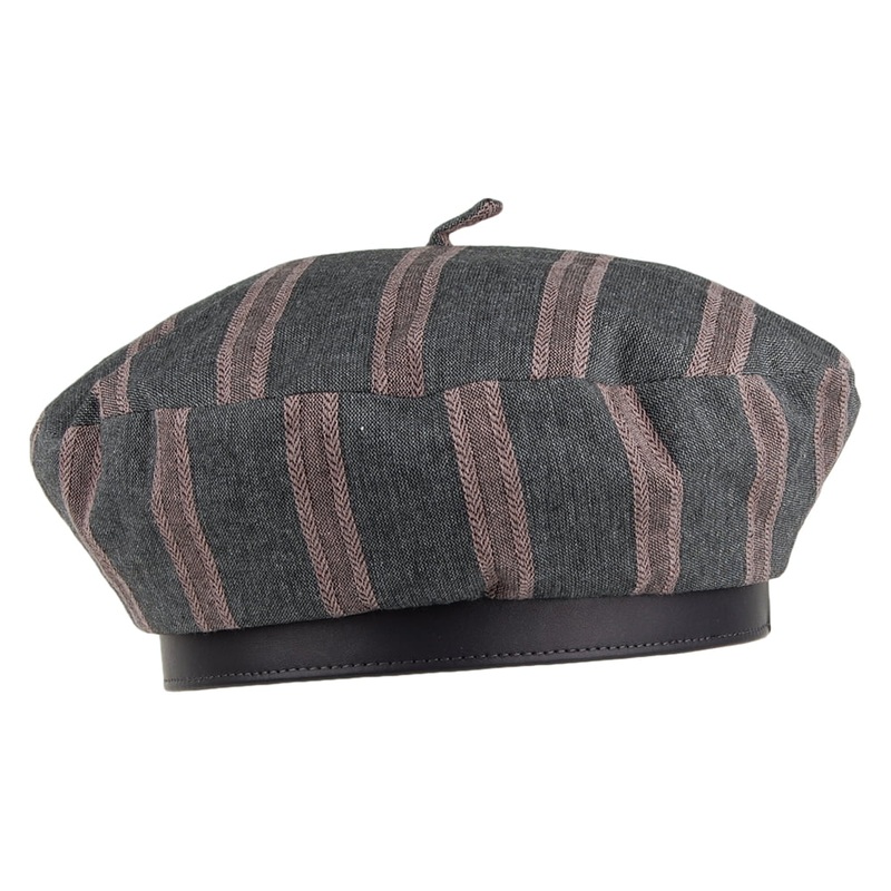 Brixton Hats Audrey II Beret – Navy Multi Small-56cm