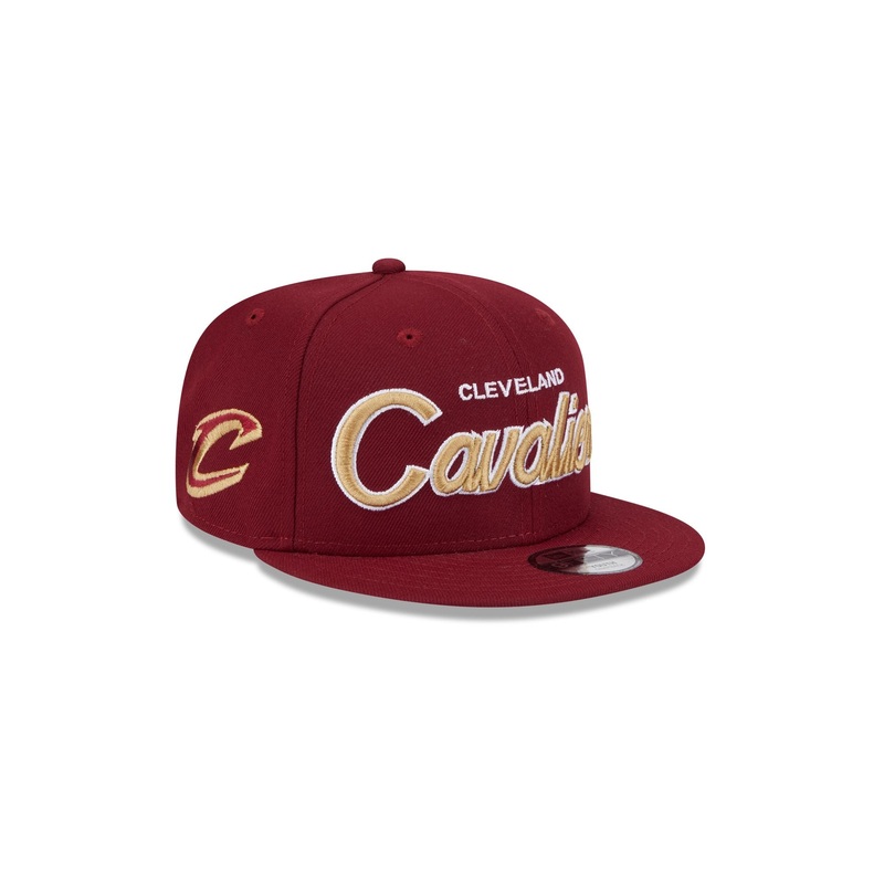 Cleveland Cavaliers Script Kids 9FIFTY Snapback Hat One Size