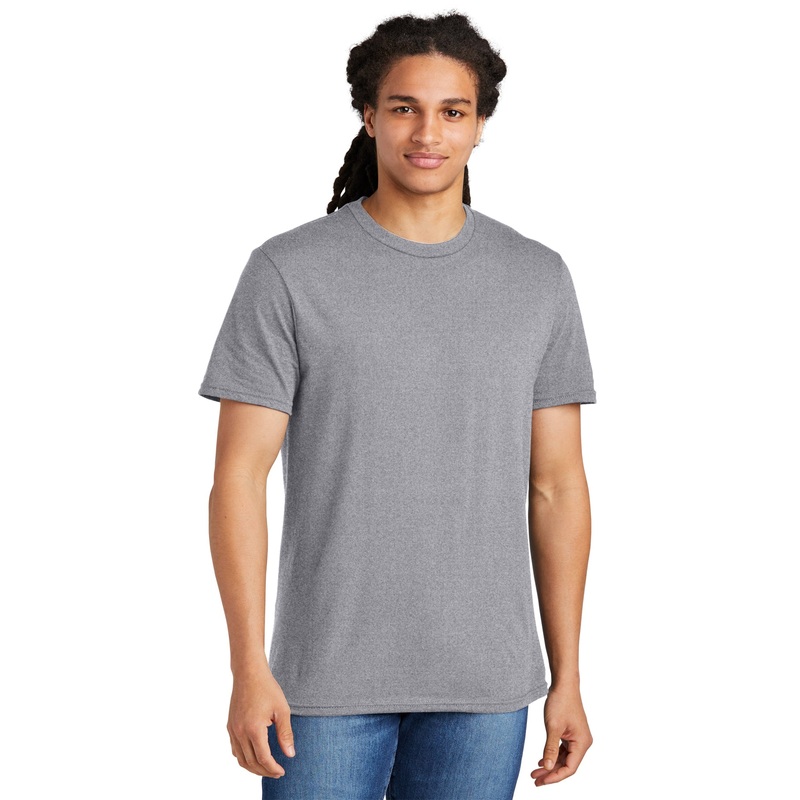 District DT5000 The Concert Tee – Heather Grey Heather Grey XS