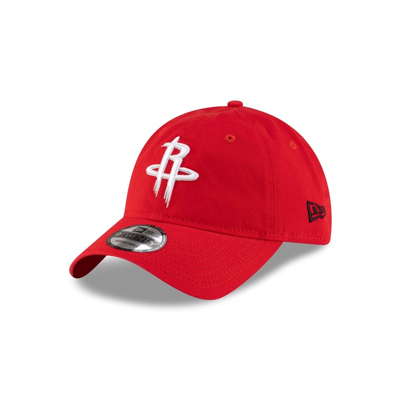Houston Rockets Core Classic Red Tag 9TWENTY Adjustable Hat One Size