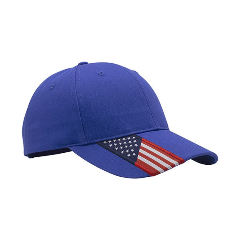 Mega Cap 7643 USA Cap Black