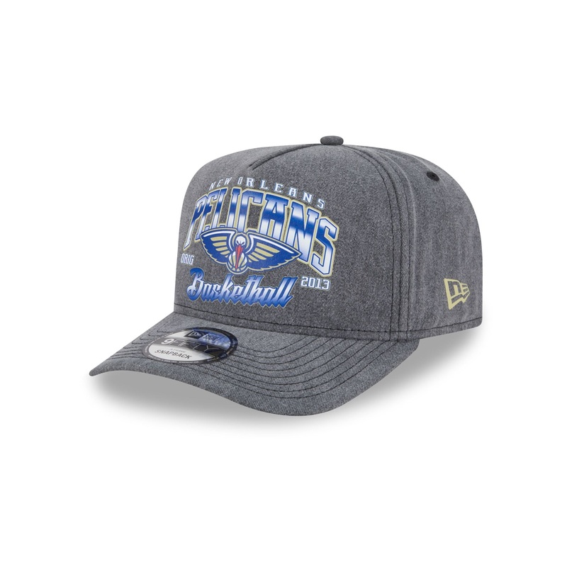 New Orleans Pelicans Washed 9FIFTY A-Frame Snapback Hat One Size