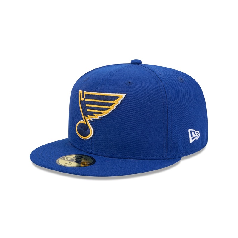 St. Louis Blues Rear Wordmark 59FIFTY Fitted Hat 7