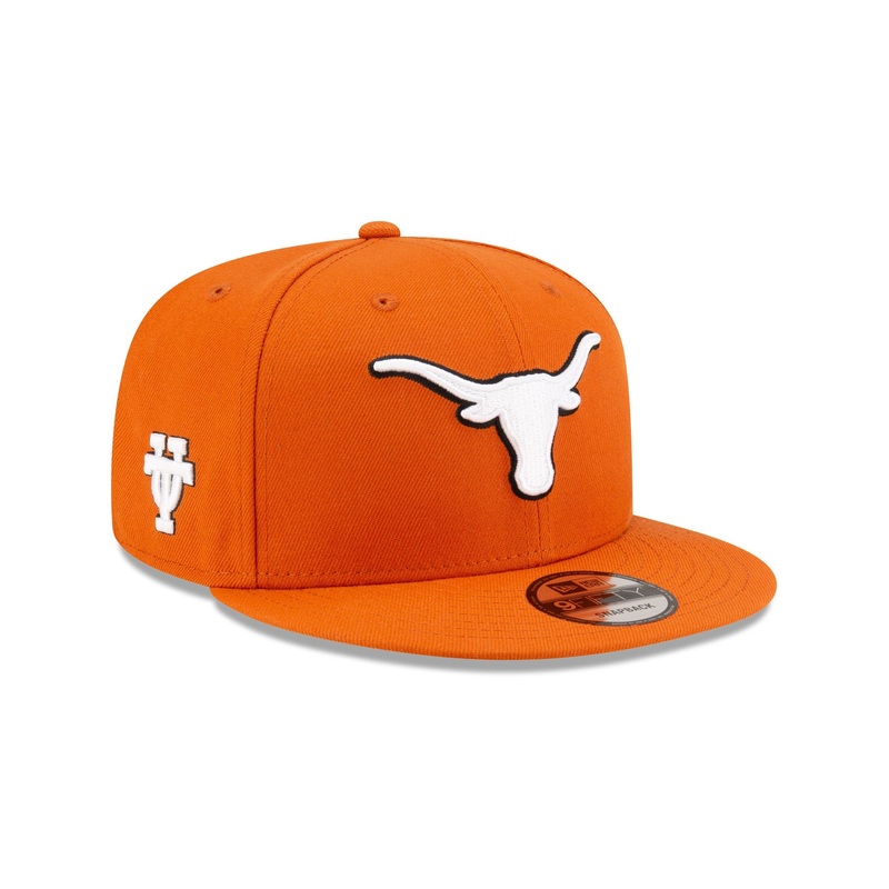 Texas Longhorns Orange 9FIFTY Snapback Hat One Size