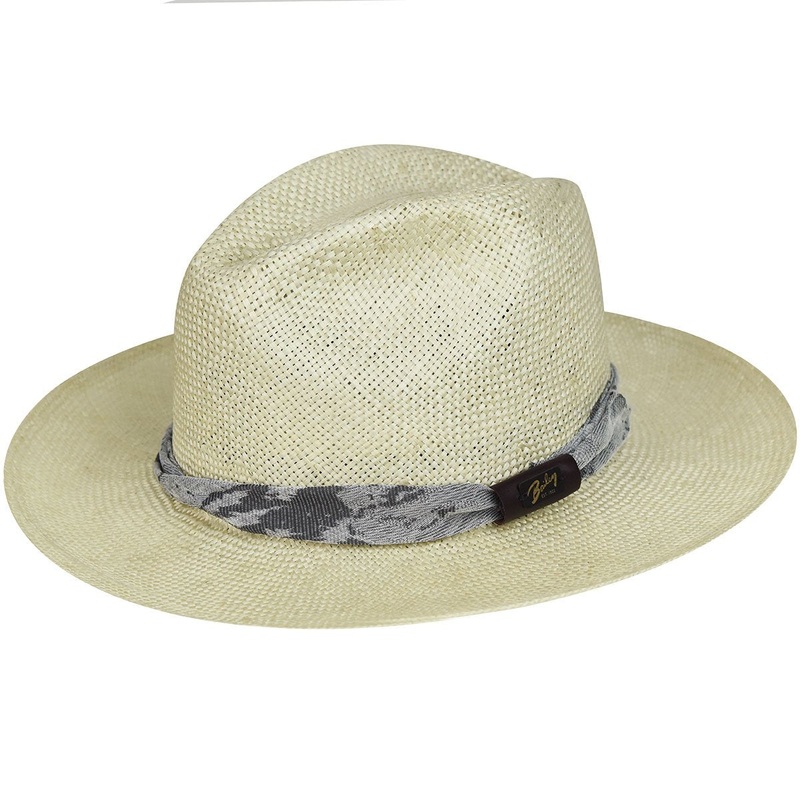 Breten Fedora Natural/Camo S