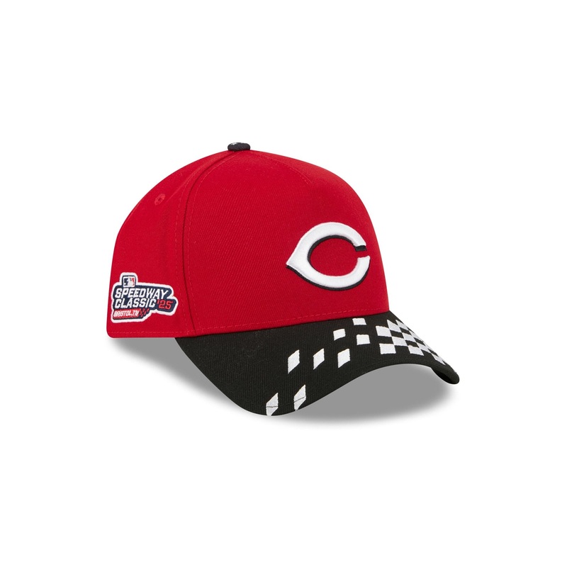 Cincinnati Reds Speedway Classic 9FORTY A-Frame Snapback Hat One Size