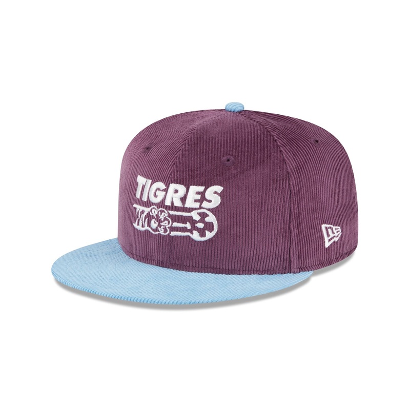 Club Tigres UANL Plum Corduroy 59FIFTY Fitted Hat 7