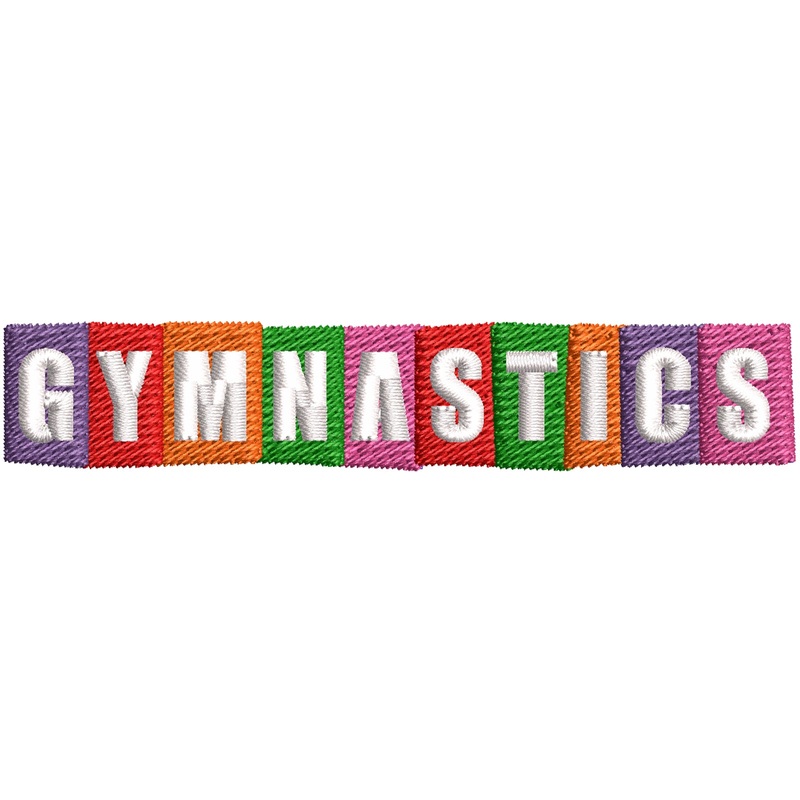 Colorful Gymnastics Colorful Gymnastics One Size