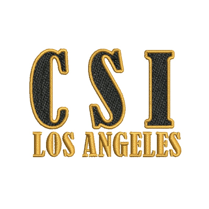 CSI Los Angeles Logo Default Title One Size