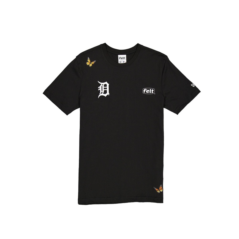 FELT x Detroit Tigers Black T-Shirt S