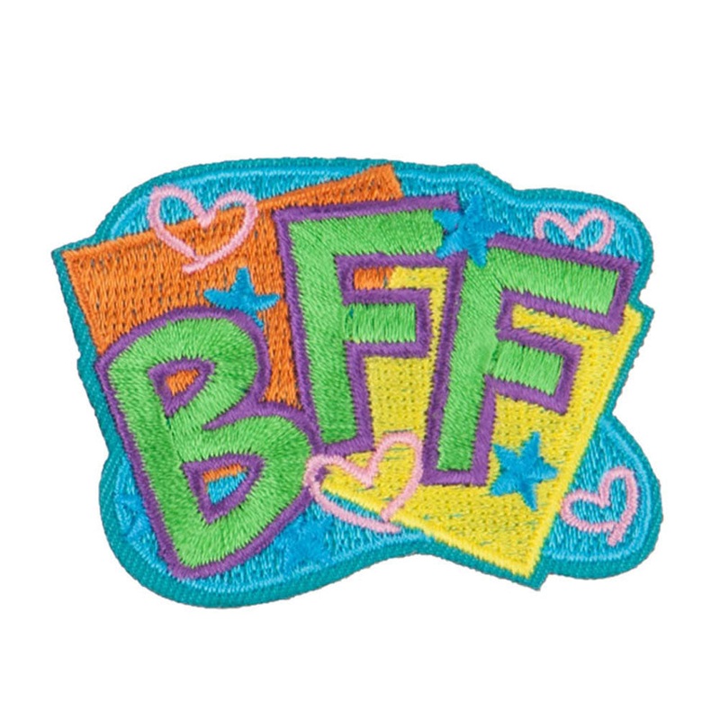Friendship Fun Patches Green One Size