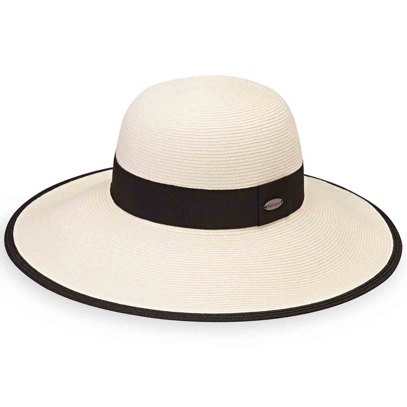 Margot Contrast Trim Jane Seymour Design Hat – Wallaroo Hats Ivory M/L (58 cm)