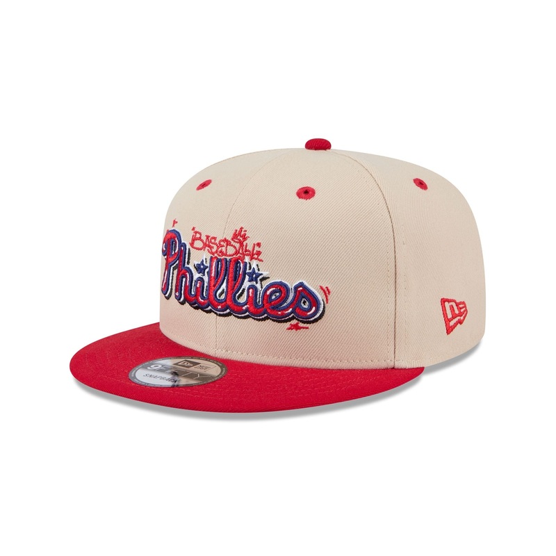 Philadelphia Phillies Team Art 9FIFTY Snapback Hat One Size