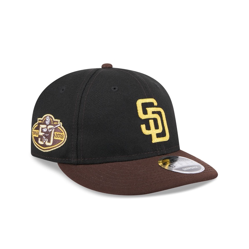 San Diego Padres Thunder Crown Retro Crown 9FIFTY Snapback Hat One Size