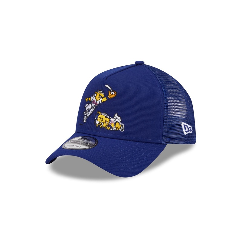 Texas Rangers Generation Mascots 9FORTY A-Frame Trucker Hat One Size