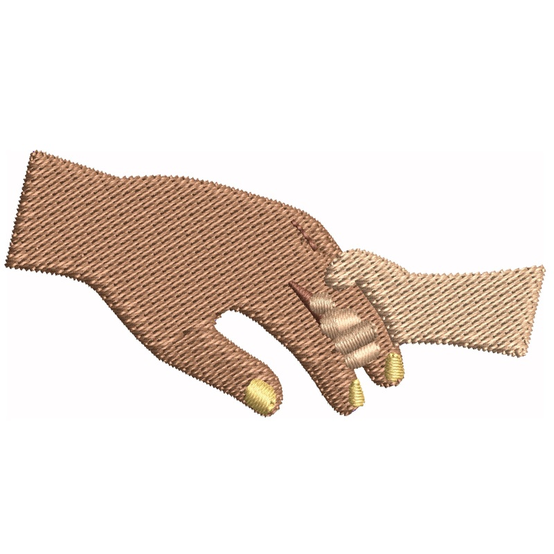 Dad Hand and Baby Hand Dad Hand and Baby Hand One Size