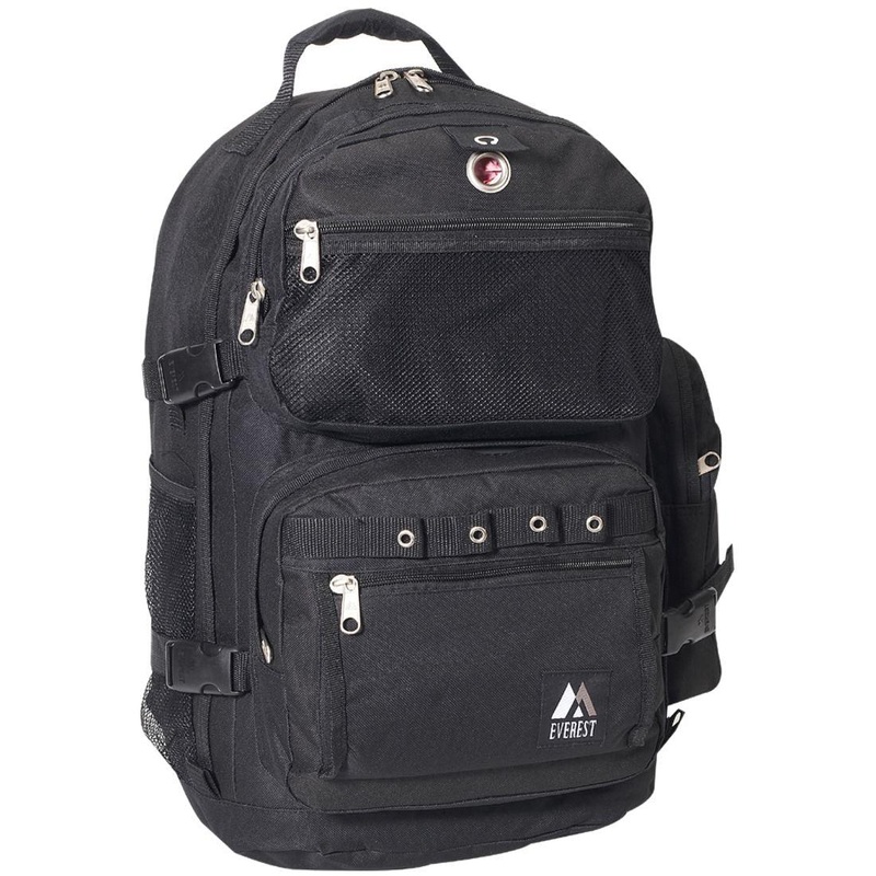 Everest Oversize Deluxe Backpack 3045R Black