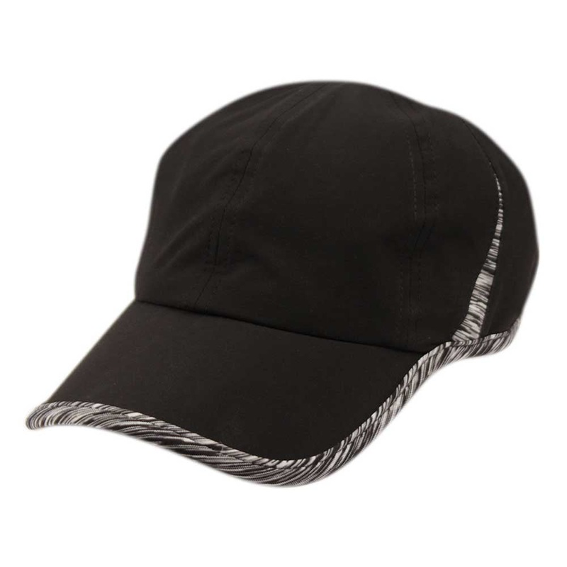 Lightweight Ponytail Hole Yoga Cap – Angela & William Hats Black
