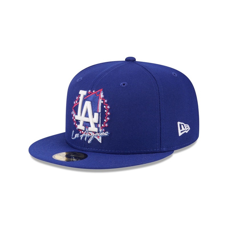 Los Angeles Dodgers Glow-In-The-Dark 59FIFTY Fitted Hat 7