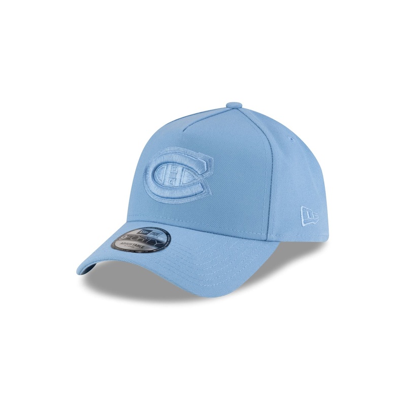 Montreal Canadiens Sky Blue 9FORTY A-Frame Snapback Hat One Size