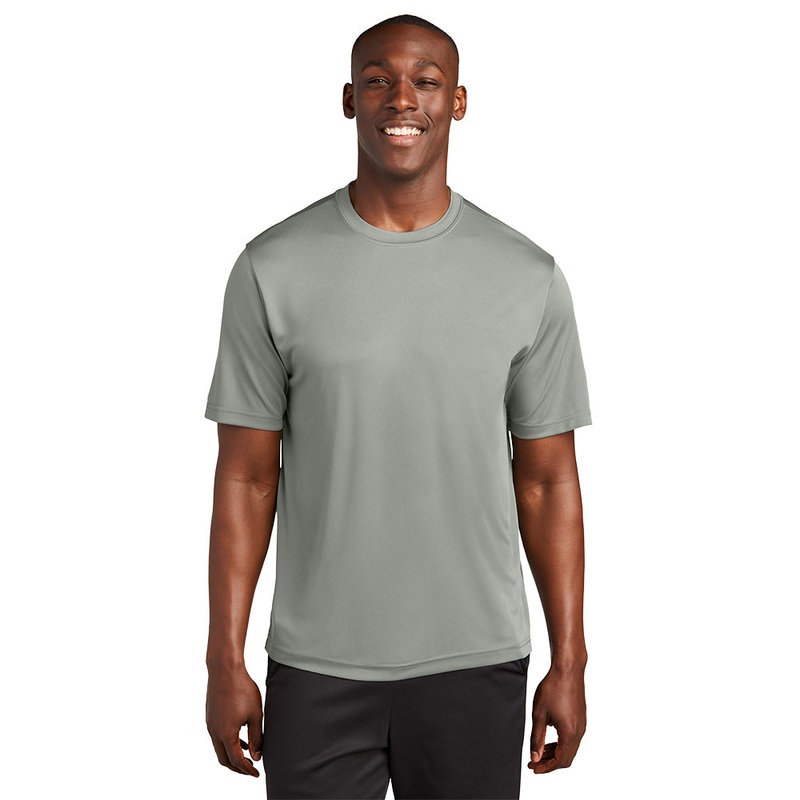 Sport-Tek ST350 PosiCharge Competitor Tee – Grey Concrete Grey Concrete XS